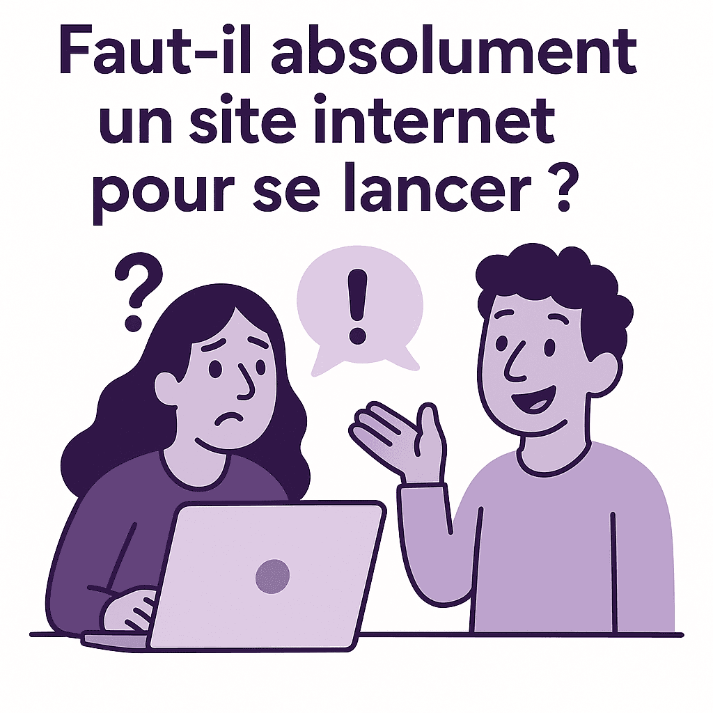 Faut-il absolument un site internet pour se lancer ?